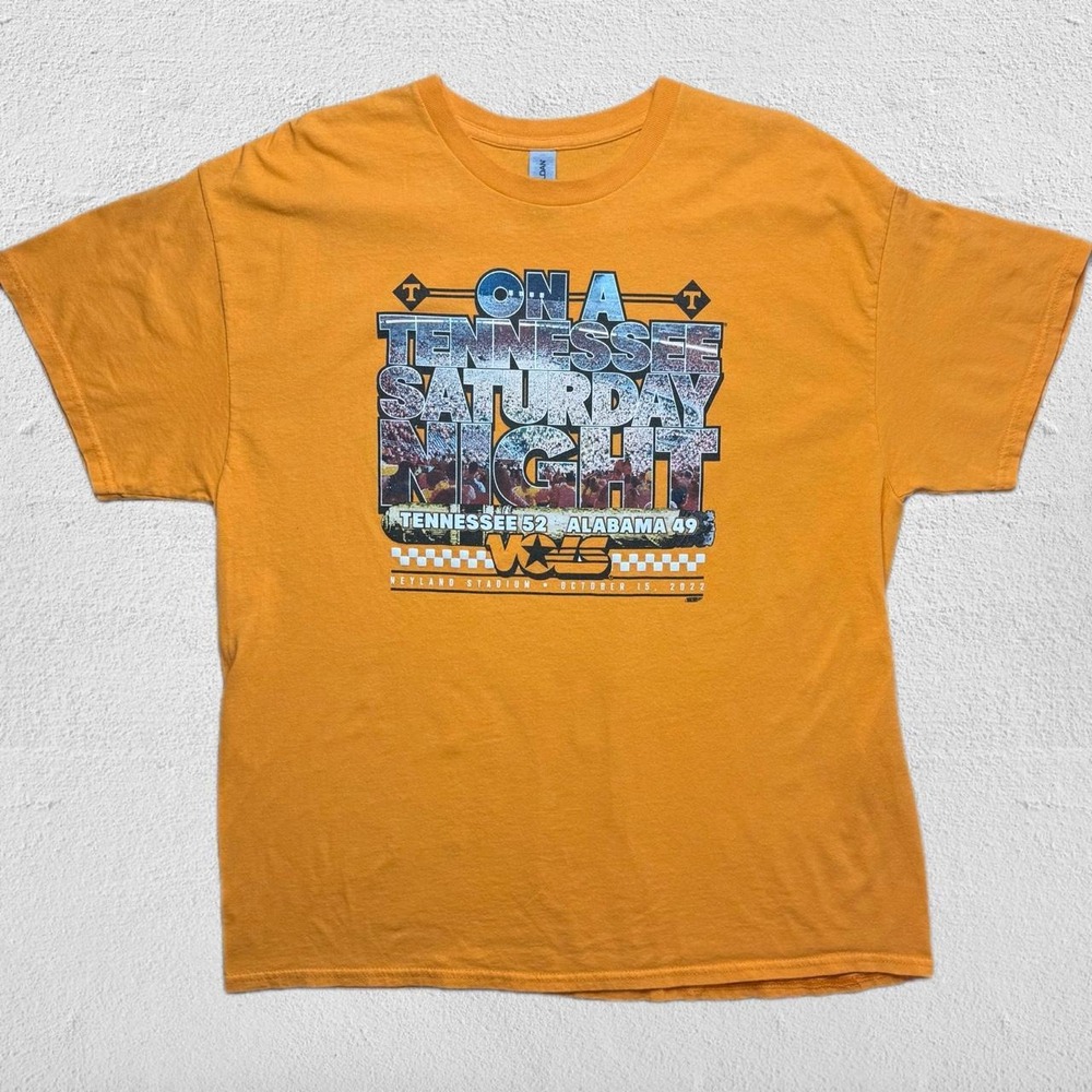 Tennessee Vols 2022 Alabama Victory Graphic Tee Orange XL